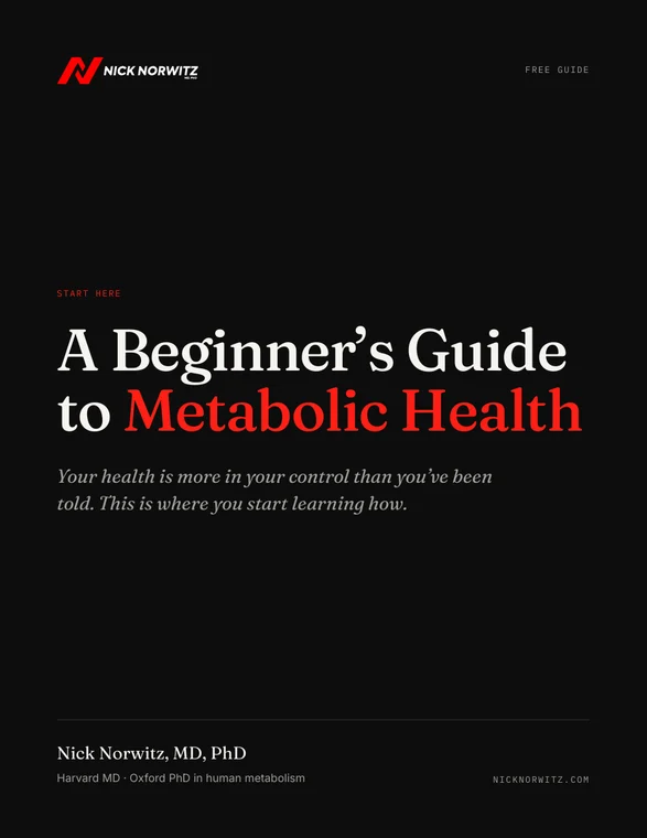 Cover of A Beginner's Guide to Metabolic Health